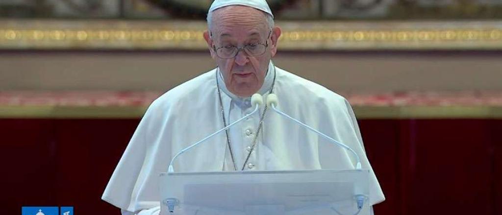  Imatge Papa-Francisco-Urbi-Orbi-Youtube-12042020